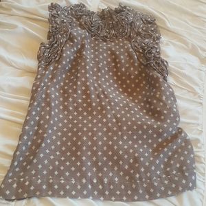 French connection sleeveless blouse SIZE 0